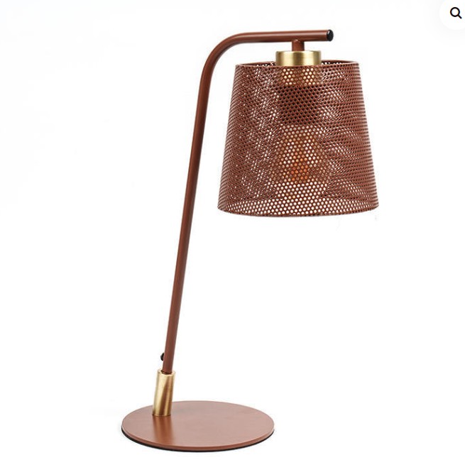Nordic Metal Wrought Iron Table Lamp: a model of high-quality materials and fine craftsmanship